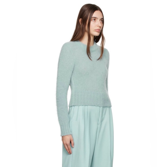 #AmiParis Blue Brushed #Sweater
Beautiful baby blue color. Never worn. - Picture 1 of 5